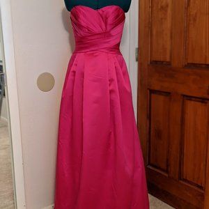 David's bridal Dress for evenings and weddings. Begonia color. Size 4.